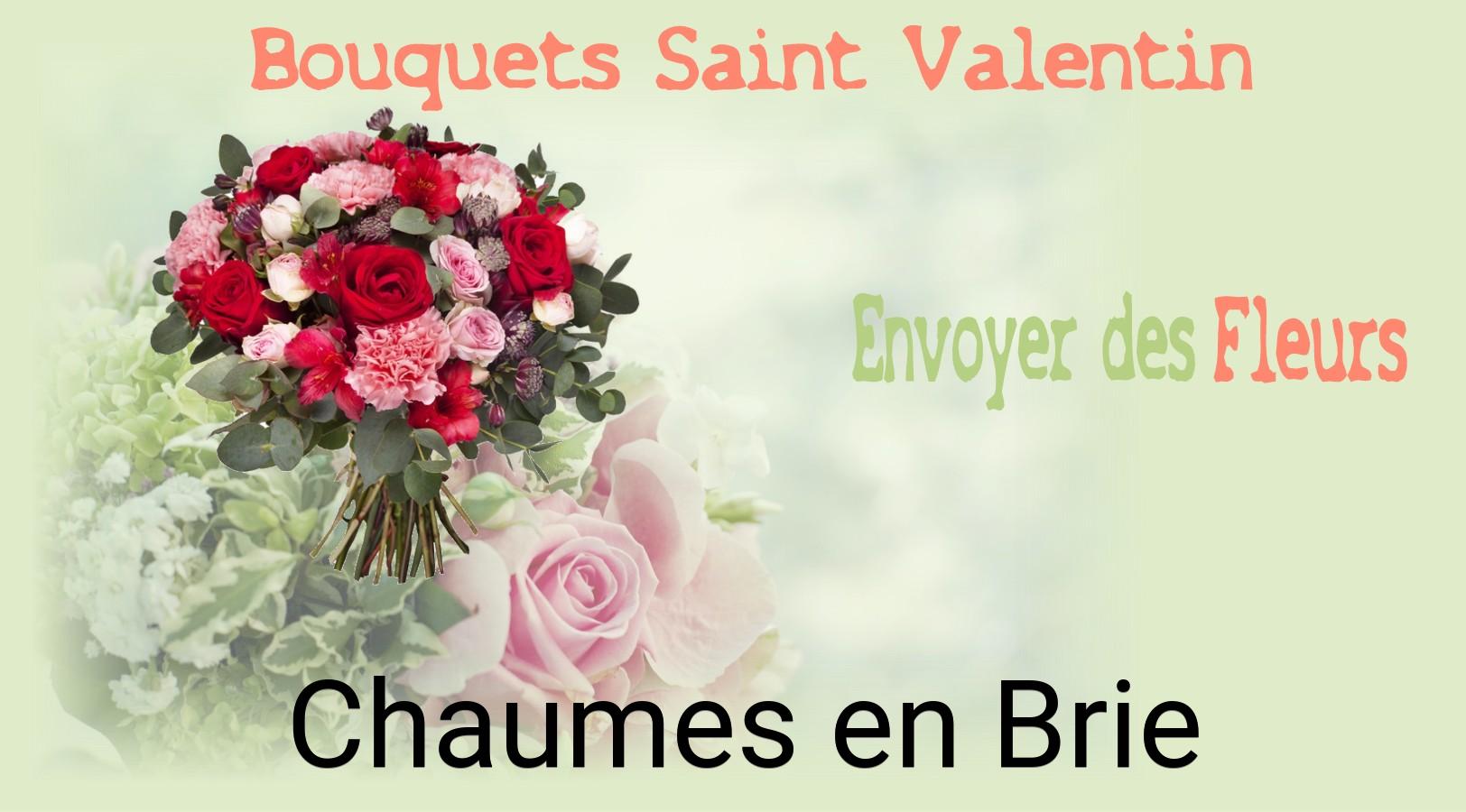 Roses de Saint-Valentin livrées à Chaumes-en-Brie